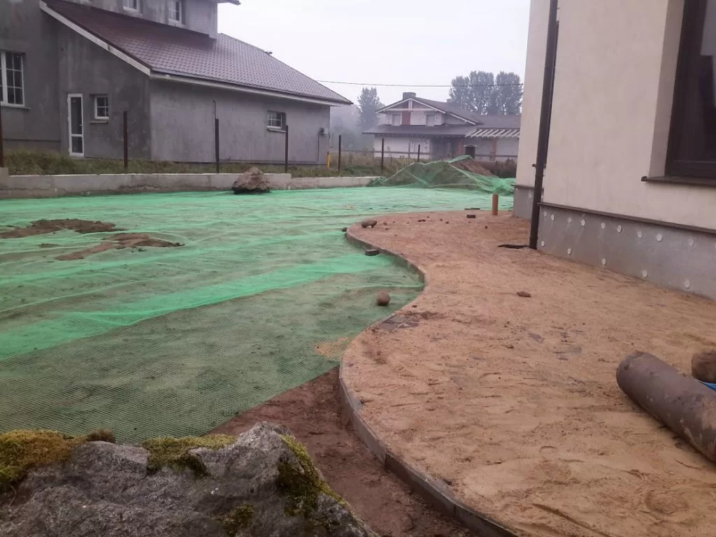 сетка от кротов благоустройство загородного участка 